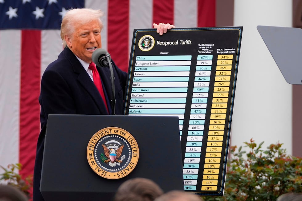 ARCHIVO El presidente de Estados Unidos, Donald Trump, habla en un evento para anunciar...