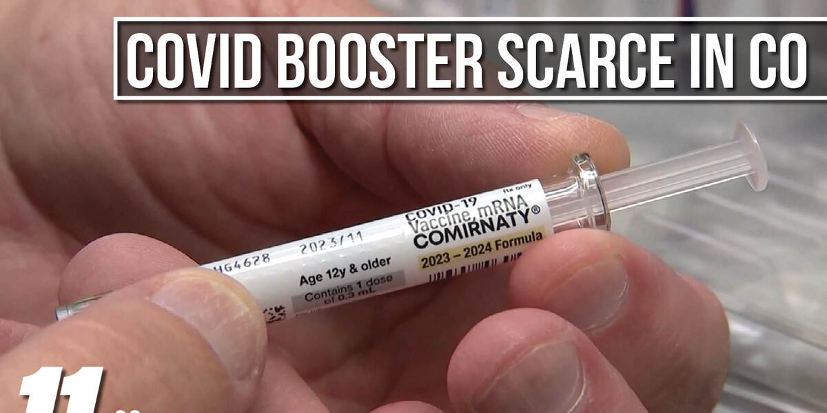 Finding Booster COVID-19 booster difficult to find in Colorado
