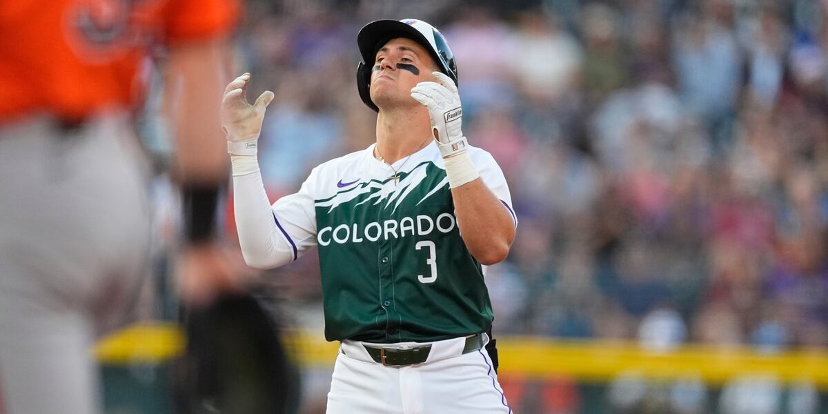 Drew Romo C Rookie Drew Romo has career-high 3 RBIs as Rockies defeat Orioles 7-5