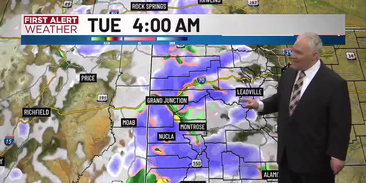FIRST ALERT | Heavy mountain snow means dangerous travel starting Tuesday