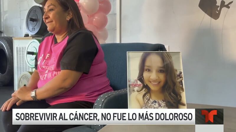 Dulce Robles, sobreviviente de cáncer de mama