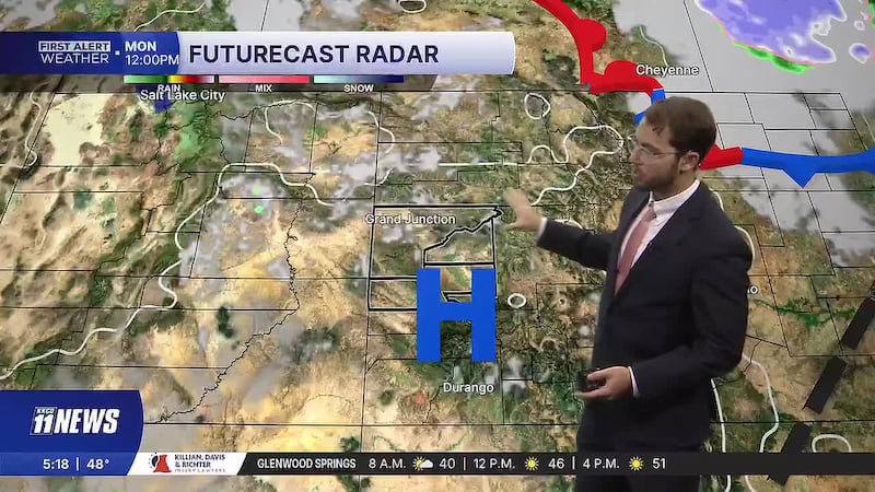 Mostly sunny and dry through Thursday, but another potential impactful storm system is...