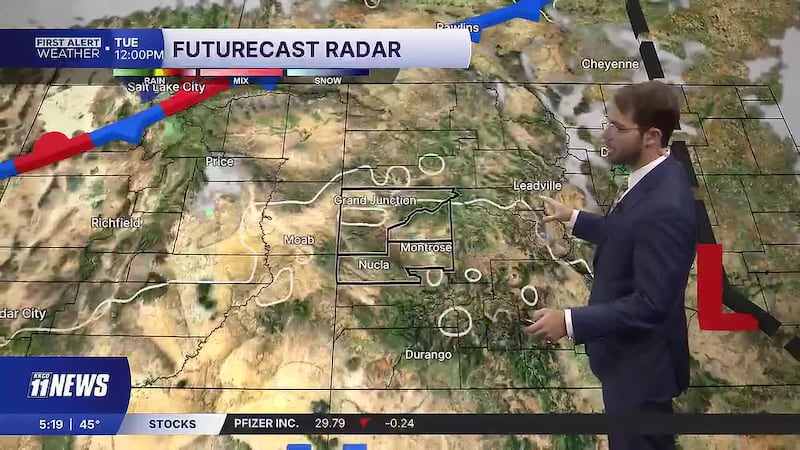 Mostly sunny and dry through Thursday, but another potential impactful storm system is...